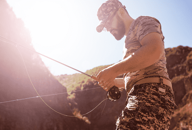 how to set up a fishing rod